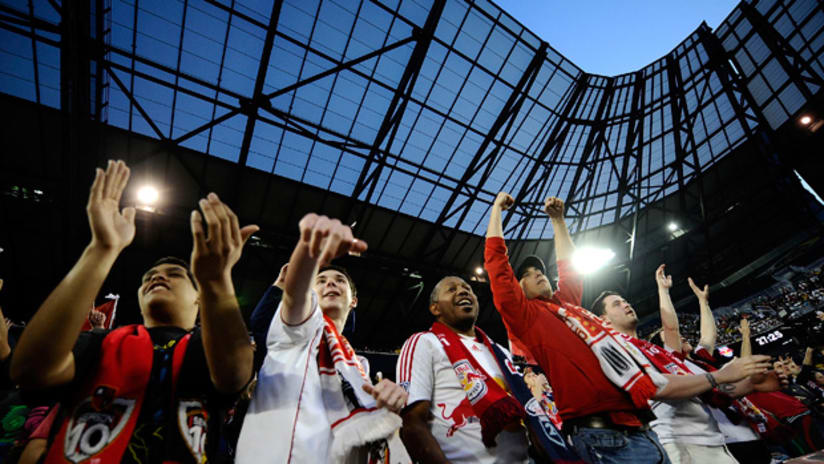 Red Bulls fans enjoyed a very different soccer experience at Red Bull Arena's opening.