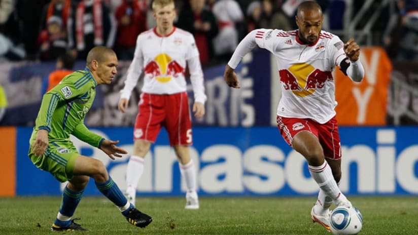 Thierry Henry and the Red Bulls come away with a 1-0 win but the attack still has work to do