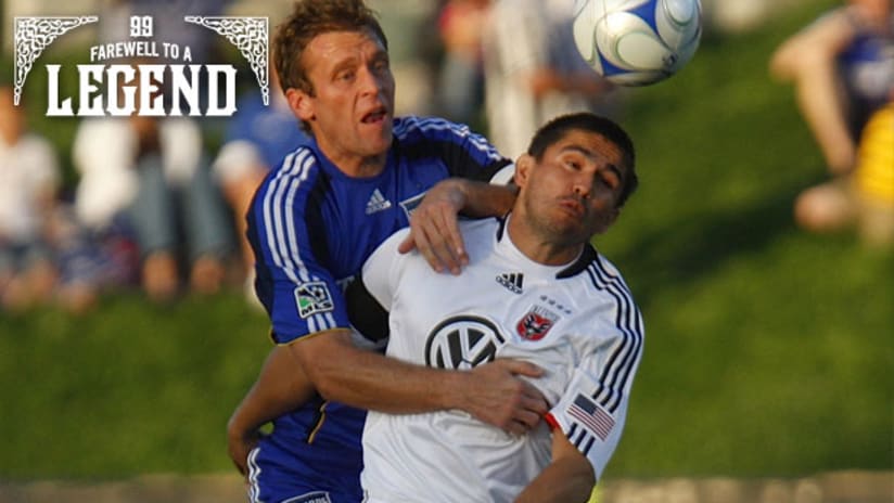 "He’s had my number over the years,” Kansas City defender Jimmy Conrad said of Jaime Moreno.