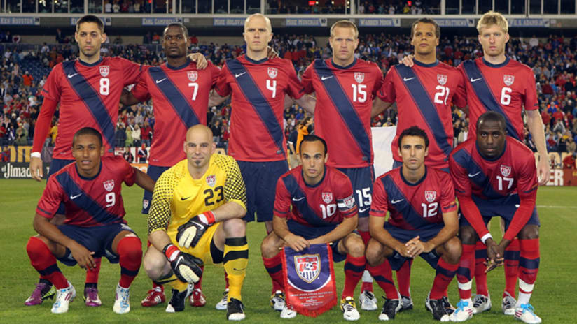 USA Paraguay Starters