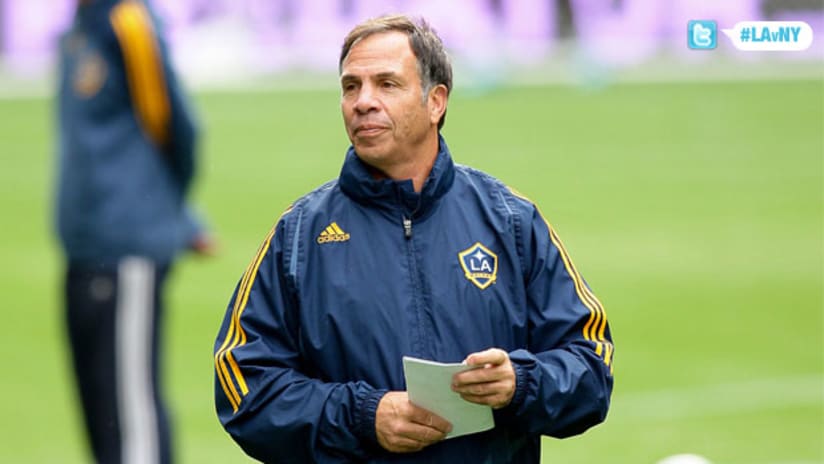 "They have plenty of firepower and they’ll definitely be a difficult team to play," Bruce Arena says of RBNY.
