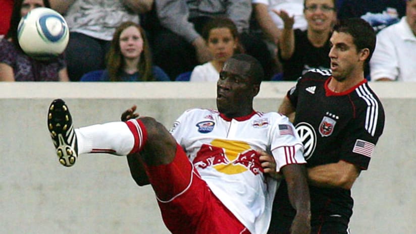 Salou Ibrahim looked dangerous at times for the Red Bulls against DC, but not consistently enough.