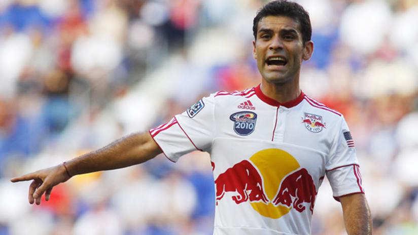 NYRB coach Hans Backe wants to play Rafa Marquez in the back in 2011.