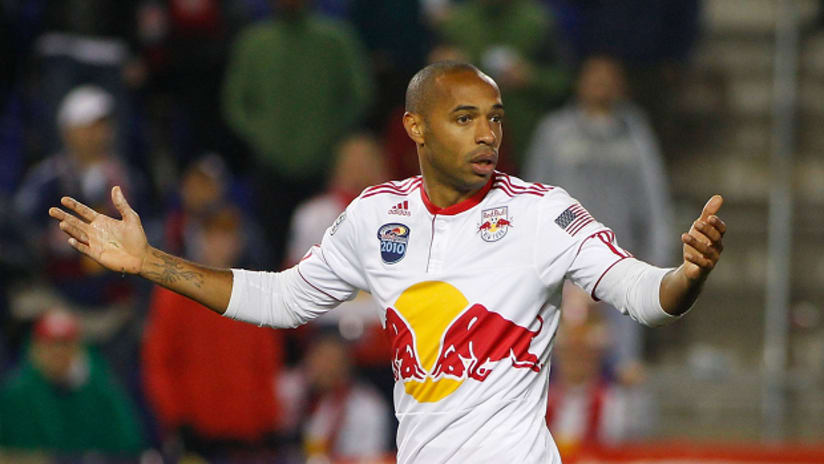 Thierry Henry could do little to change New York's fate against San Jose.