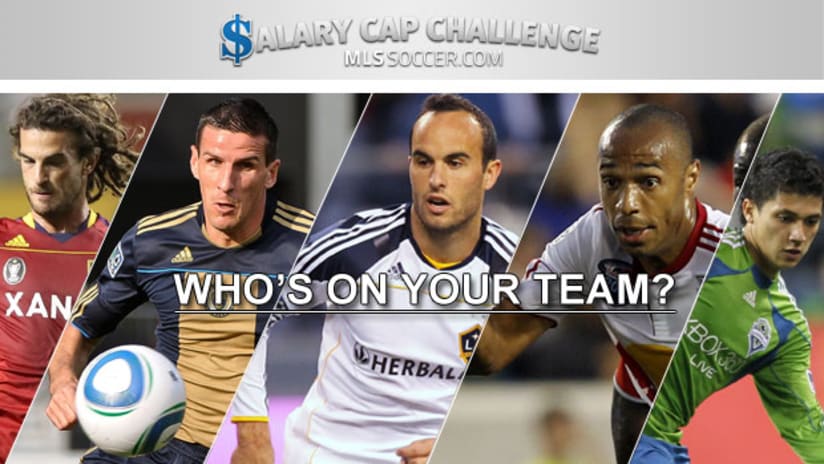 Salary Cap Challenge has launched on MLSsoccer.com.