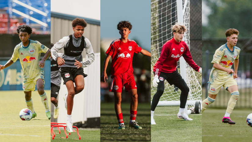 Five New York Red Bulls Academy Players Called in to United States U-15 Youth National Team Training Camp in Chula Vista