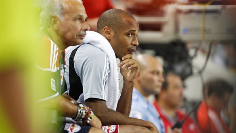 Thierry Henry played 45 minutes in New York's win over TFC.