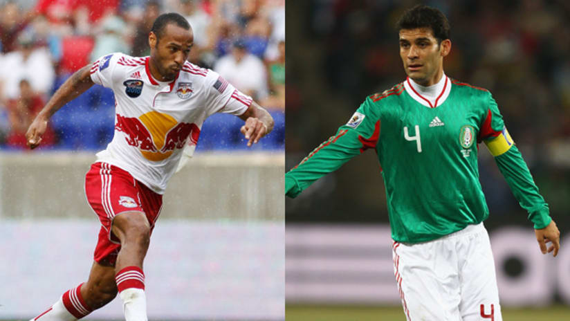 Thierry Henry and Rafael Marquez have both joined New York.