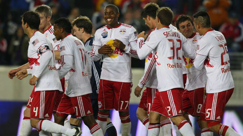 The Red Bulls kept rolling in U.S. Open Cup qualification, hammering New England.