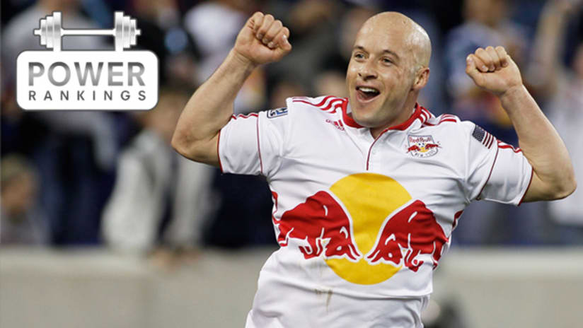 Luke Rodgers and the New York Red Bulls are making their move in this week's Power Rankings.