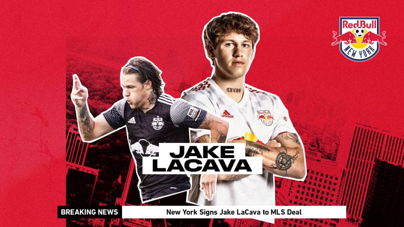 New York Red Bulls Sign Red Bulls II Forward Jake LaCava