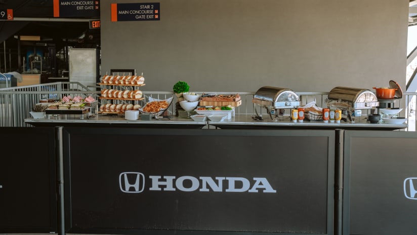 Honda Deck Catering Options