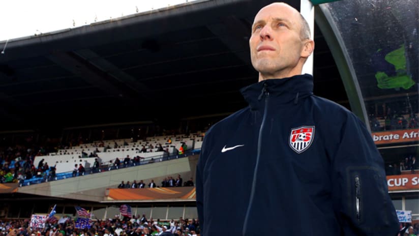 Bob Bradley will helm the USMNT for four more years. (DL)