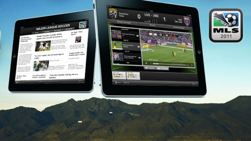 MLS Matchday 2011 iPad and iPhone app has launched.
