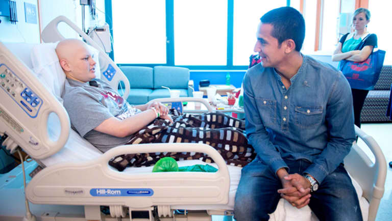 Red Bulls Midfielder Tim Cahill Makes Memorable Trip to St. Jude Children's Research Hospital -
