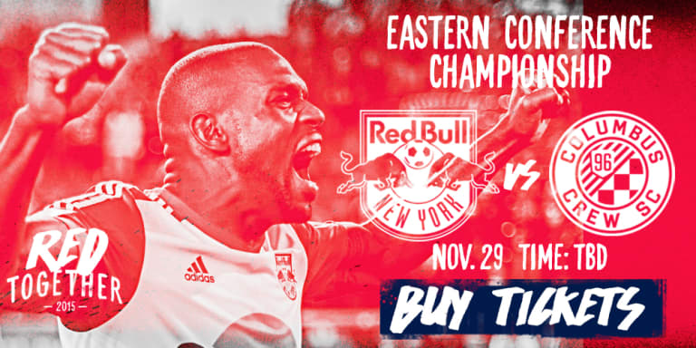 GIASE: Red Bulls "fresh and ready to go" for crucial week of training heading into Conference Championship  -