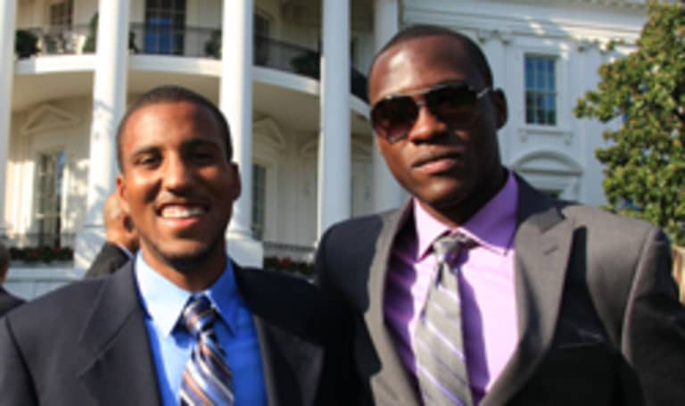Tchani and Cavaliers visit the White House -