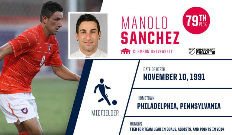 Red Bulls add Shawn McLaws, Manolo Sanchez in MLS Draft -