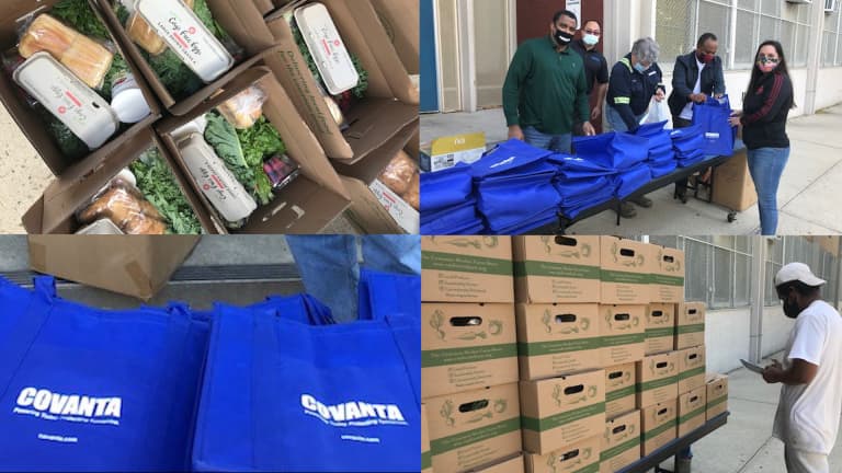 11 Days of Service: Jersey Cares Healthy Meal Delivery Program with Partner Covanta -