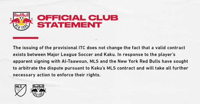 Official Club Statement -