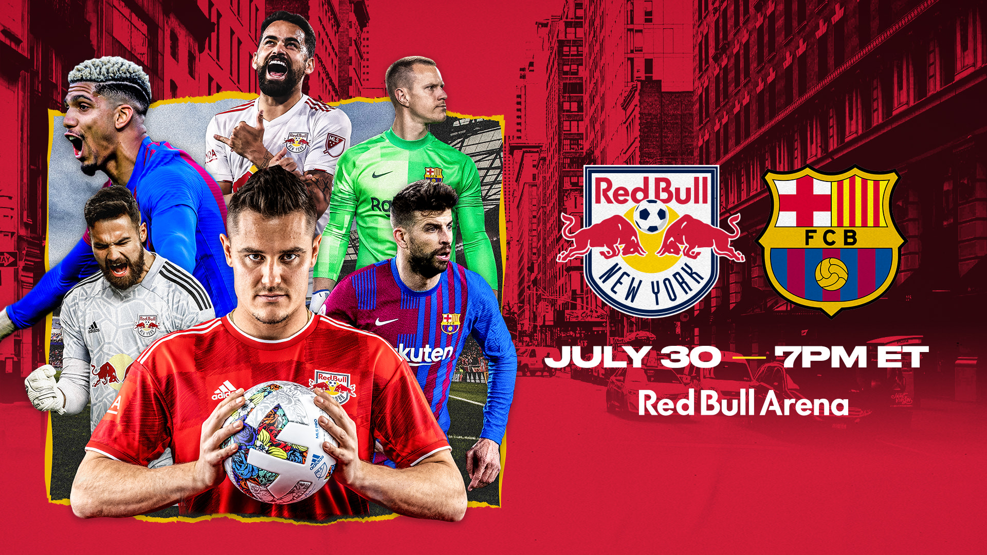 Red Bulls to Host FC Barcelona on July 30 at Red Bull Arena - New York Red Bulls